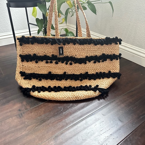 Express Jute Tote Bag - Picture 2 of 4